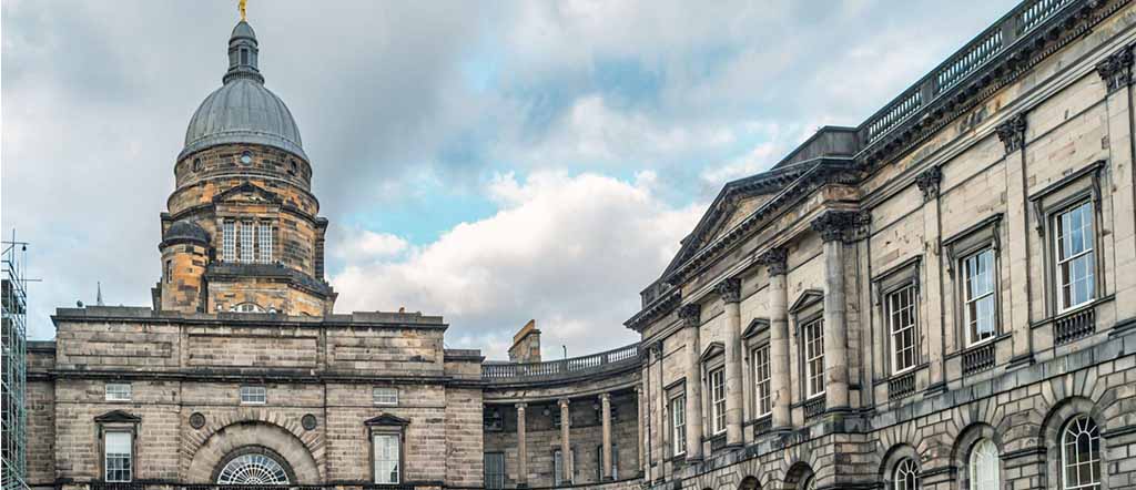 University of Edinburgh gigantic building 